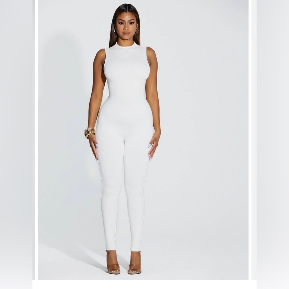 White jumpsuit